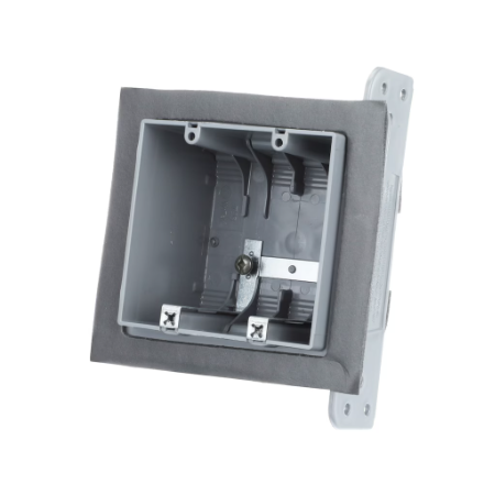 Double Gang Plastic Box w/ Foam Gasket (SLH-2A)