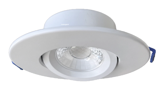 4" SMD2835 Gimbal LED Downlight 9W, 5CCT