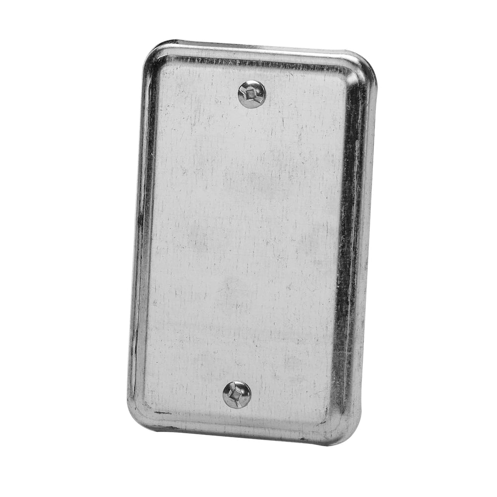 Metal Blank Plate Single Gang (11C4)