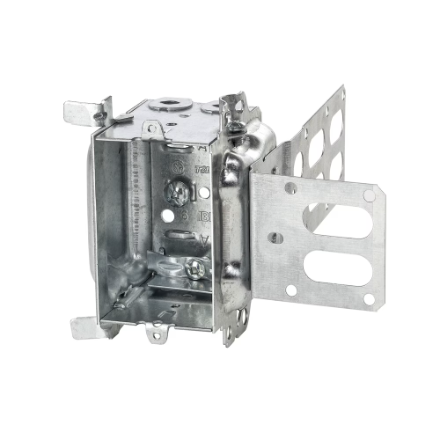 Single Gang Box with Clip