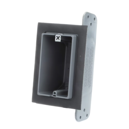 Single Gang Plastic Box with Foam Gasket